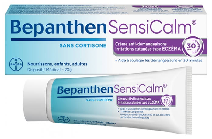 BepanthenSensiCalm – Crème Anti-Démangeaisons Eczéma (Sans Cortisone 20g)