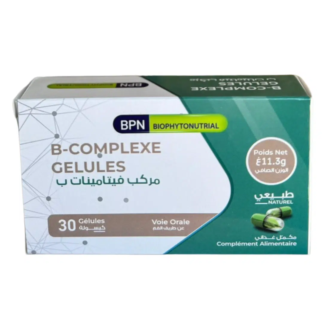Boîte BPN B Complexe complément alimentaire vitamines groupe B énergie