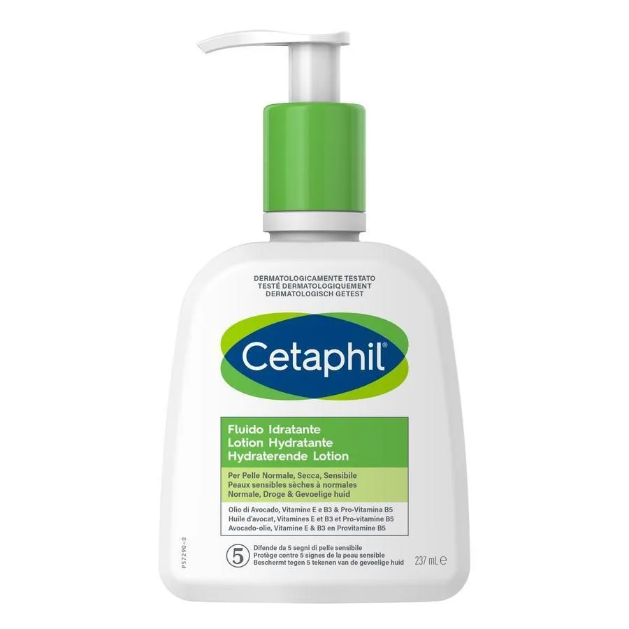 Flacon Cetaphil Lotion Hydratante 237ml visage et corps peaux sensibles
