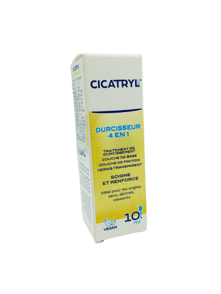 Vernis durcisseur ongles Cicatryl 4 en 1 Algérie pour ongles mous et cassants