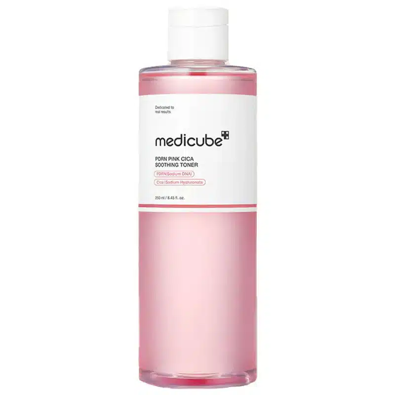 Medicube PDRN Pink Cica Soothing Toner lotion tonique cicatrices acné Algérie