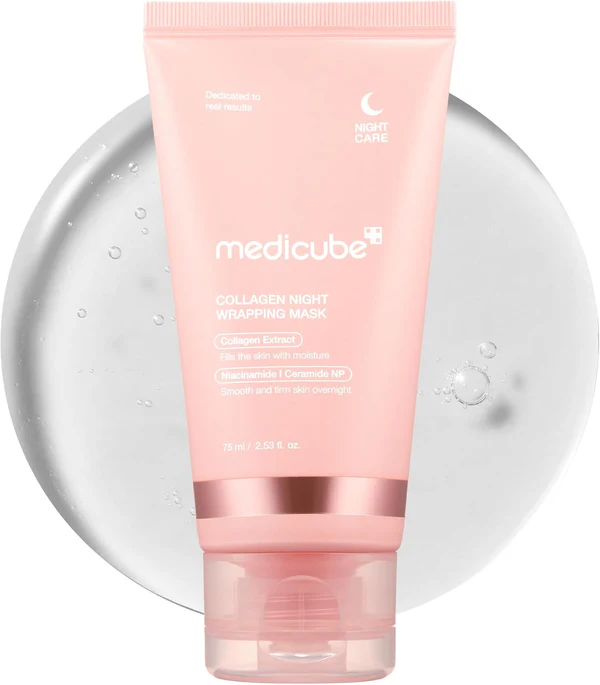 Medicube Collagen Night Wrapping Mask masque de nuit collagène visage Algérie