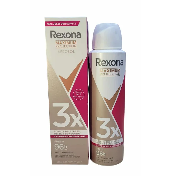Rexona Maximum Protection Fresh Spray déodorant anti-transpirant 96H Algérie