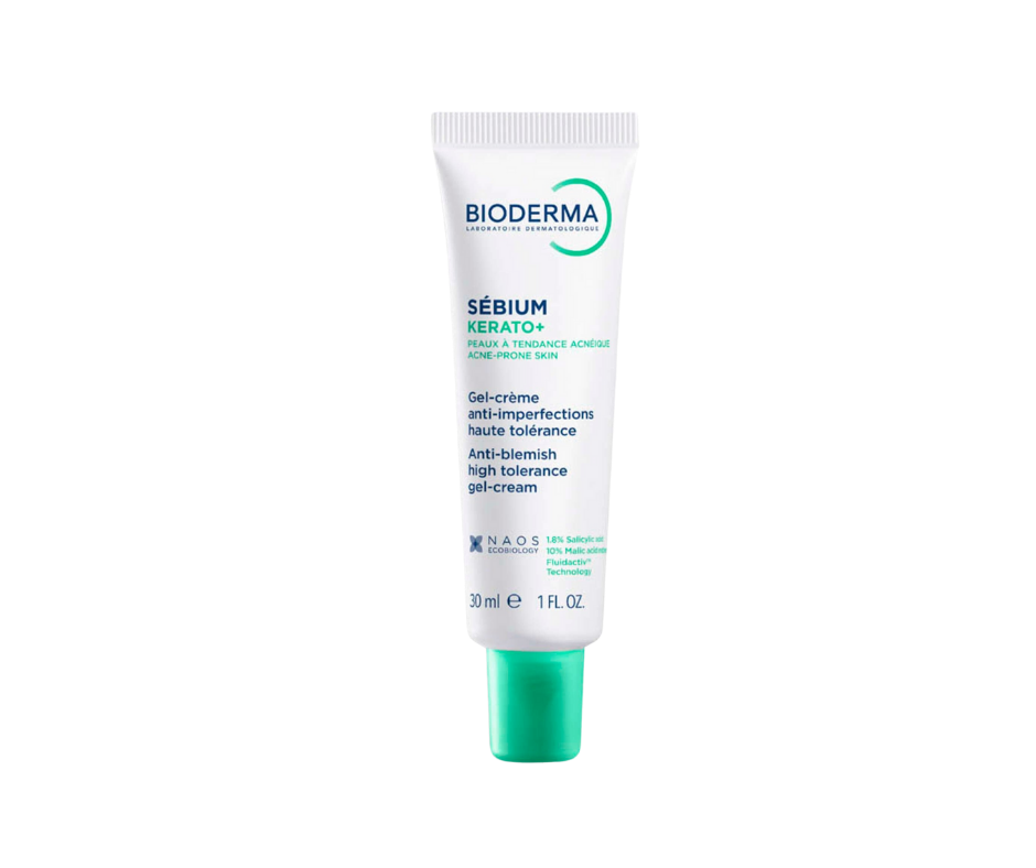 Bioderma SEBIUM KERATO+ Gel-Crème Anti-Imperfections Peaux à Tendance Acnéique, 30ml