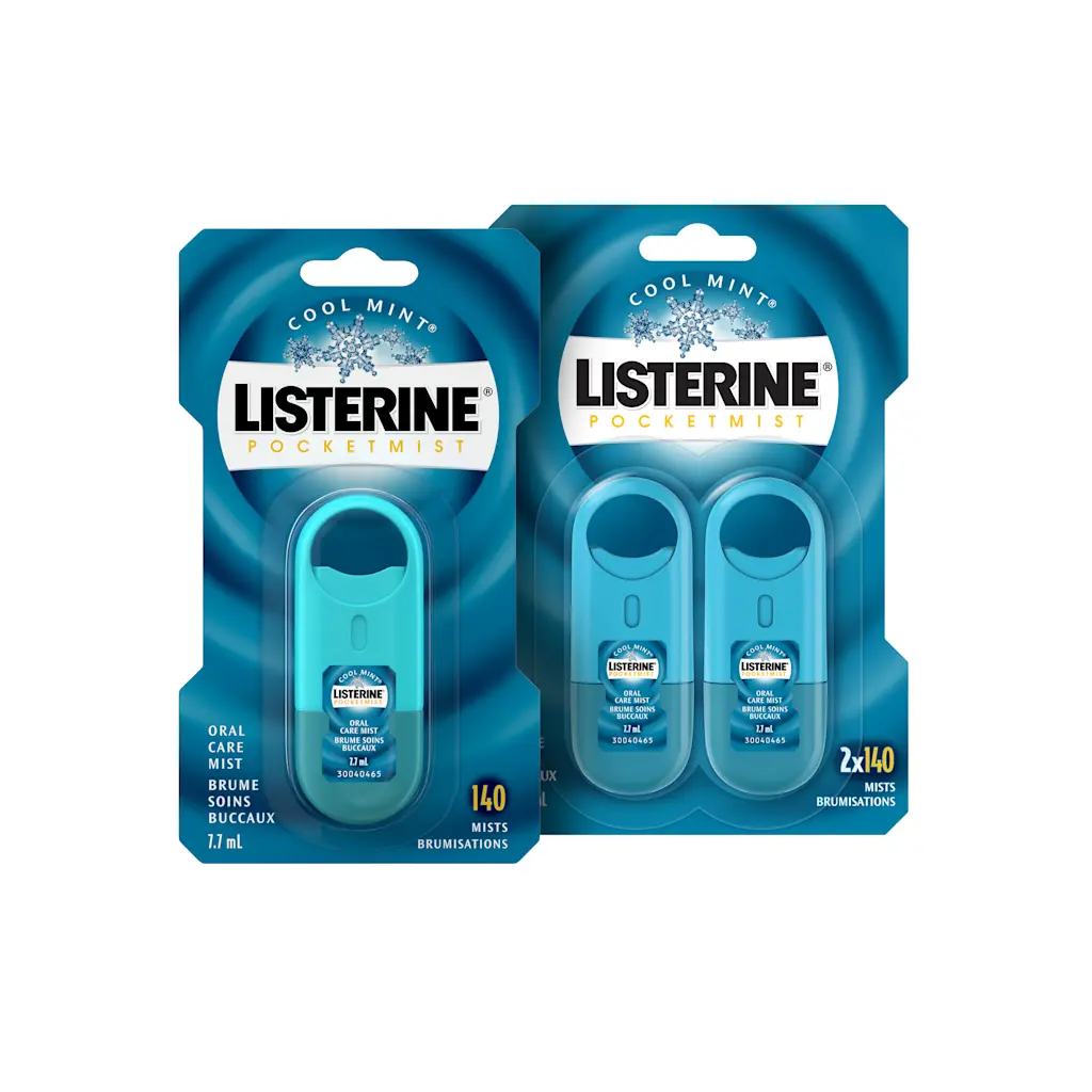 Listerine Pocketmist Brume Soins Buccaux Rafraîchissante 7,7 ml