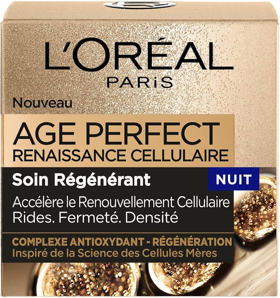 L'Oréal Paris Age Perfect Renaissance Cellulaire Soin Régénérant Nuit 50 ml