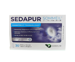 Sedapur Sommeil BIORIM LAB 30 Gélules Somnifère Naturel