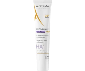 A-derma EPITHELIALE ULTRA REPAIR - Crème Réparatrice Anti-Marques SPF50+ - Visage et Corps - Peaux Fragilisées, 40ml